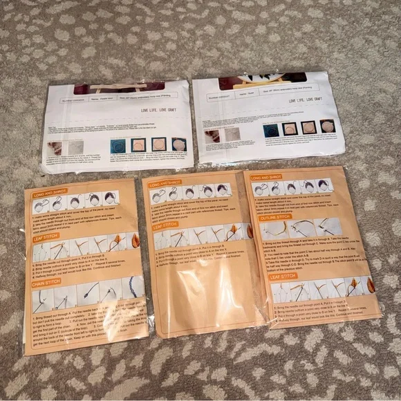 Embroidery Hoop Kits - 5 kits - Picture 9 of 9